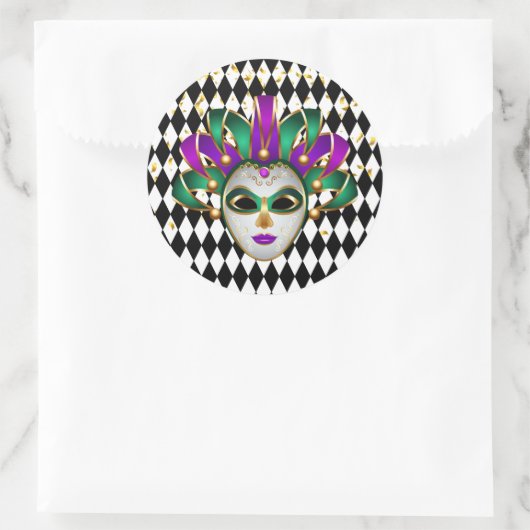Mardi Gras Sticker (Tas)