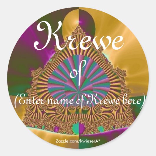 Mardi Gras Stickers (Voorkant)