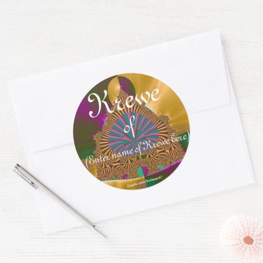 Mardi Gras Stickers (Envelop)