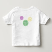 Mardi Gras Stippen Celebration Fun Kinder Shirts (Achterkant)