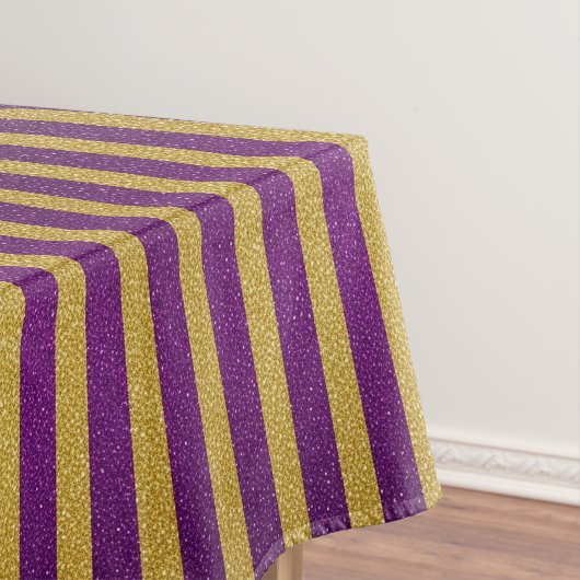 Mardi Gras Stripe Tafelkleed (Voorbeeld)
