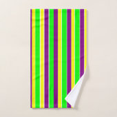 Mardi Gras Stripes Bad Handdoek (Handdoek)