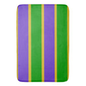 Mardi Gras Stripes Badmat (Voorkant Verticaal)