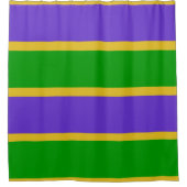 Mardi Gras Stripes Colors Douchegordijn (Voorkant)