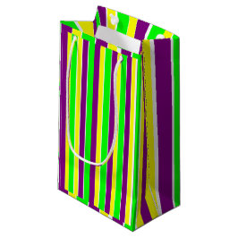 Mardi Gras Stripes Klein Cadeauzakje