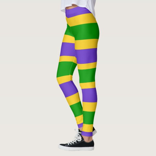 Mardi Gras Stripes leggings (Links)