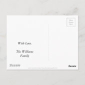 Mardi Gras Stripes Pattern Paars Green Yellow Briefkaart (Achterkant)