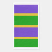Mardi Gras Stripes Servet (Voorkant)