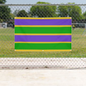 Mardi Gras Stripes Spandoek (Insitu)
