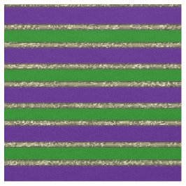 Mardi Gras Stripes Stof