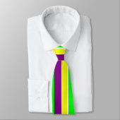 Mardi Gras Stripes Stropdas (Gebonden)