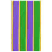 Mardi Gras Stripes Tafelkleed (Voorkant)