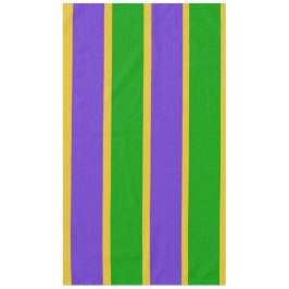 Mardi Gras Stripes Tafelkleed