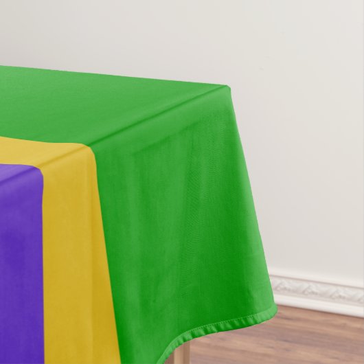 Mardi Gras Stripes Tafelkleed (Voorbeeld)