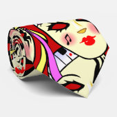 Mardi Gras Stropdas (Opgerold)