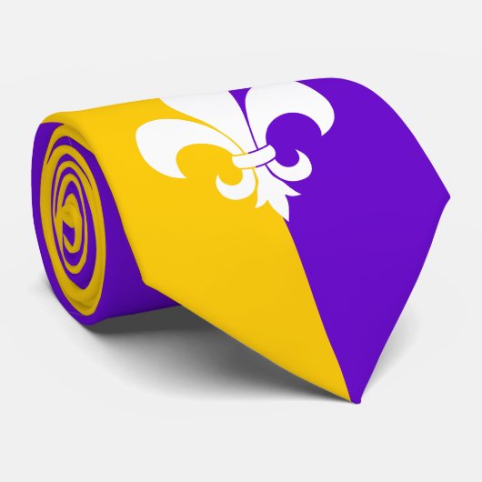 Mardi Gras Stropdas (Opgerold)