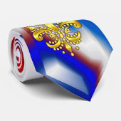 Mardi Gras Stropdassen 2 Opmerkingen over Wilde &  (Opgerold)