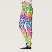 Mardi Gras Style Colorful Leggings (Links)