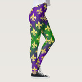 Mardi Gras Style Colorful Leggings (Rechts)