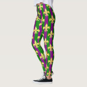 Mardi Gras Style Colorful Leggings (Links)