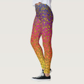 Mardi Gras Style Colorful Leggings (Links)