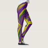 Mardi Gras Swirls Leggings (Rechts)
