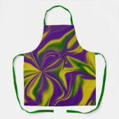 Mardi Gras Swirls Schort (Voorkant)