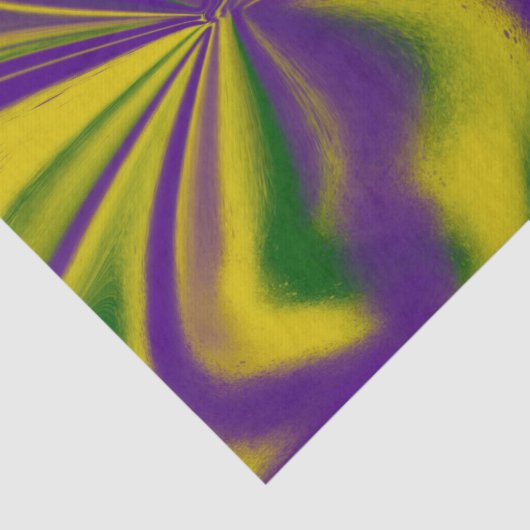 Mardi Gras Swirls Tissuepapier (Detail)