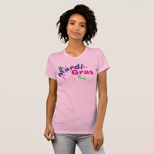 Mardi Gras T-shirt (Voorkant volledig)