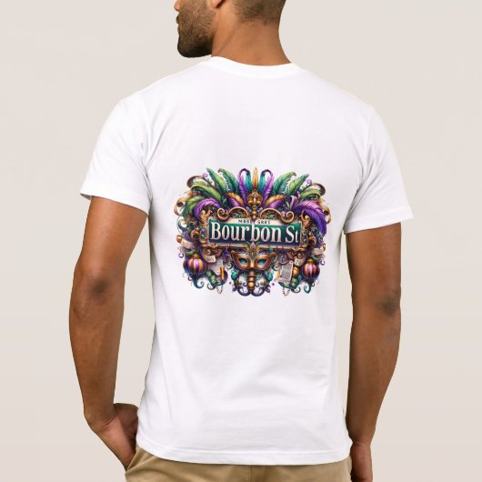 Mardi Gras T-Shirt (Achterkant)