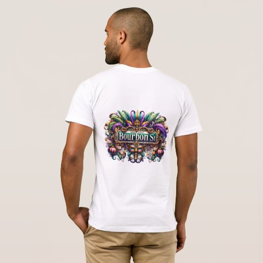 Mardi Gras T-Shirt (Achterkant volledig)