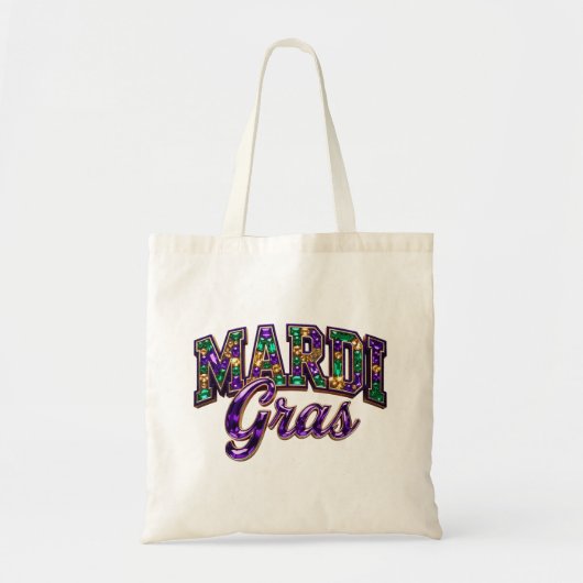 Mardi Gras-tas – Klassieke Carnavalsfeesttas Tote Bag (Voorkant)