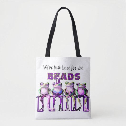 Mardi Gras-tas Tote Bag (Voorkant)