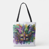 Mardi Gras-tas Tote Bag (Achterkant)