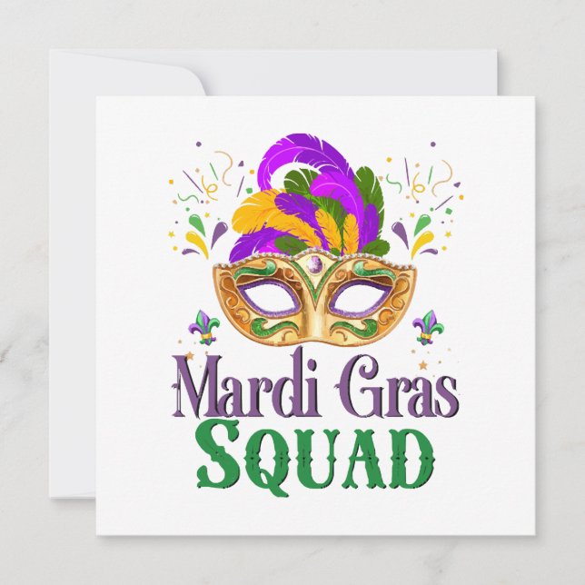 Mardi Gras-team (Voorkant)