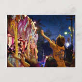 Mardi Gras Textures Briefkaart (Voorkant)