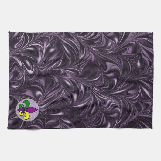 Mardi Gras Theedoek (Horizontaal)