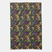 Mardi Gras Theedoek (Verticaal)