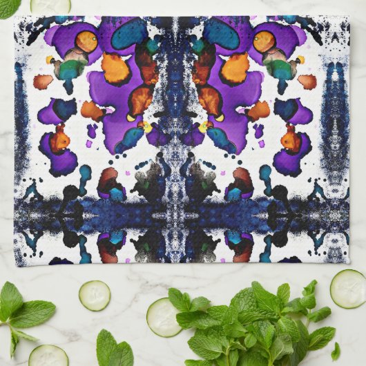 Mardi Gras Theedoek (Gevouwen)