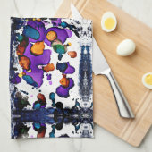 Mardi Gras Theedoek (Quarter Fold)