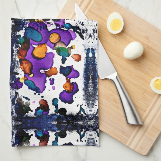 Mardi Gras Theedoek (Quarter Fold)