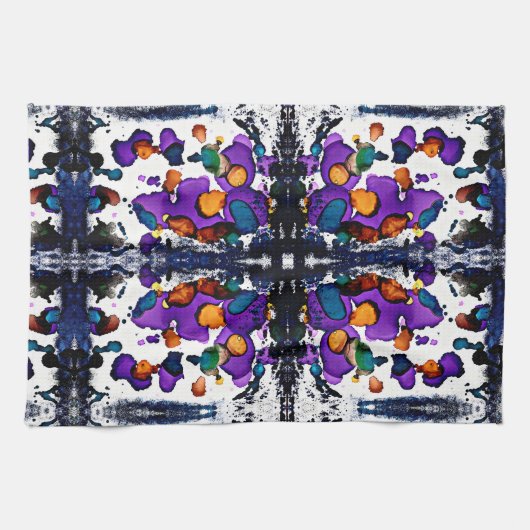 Mardi Gras Theedoek (Horizontaal)