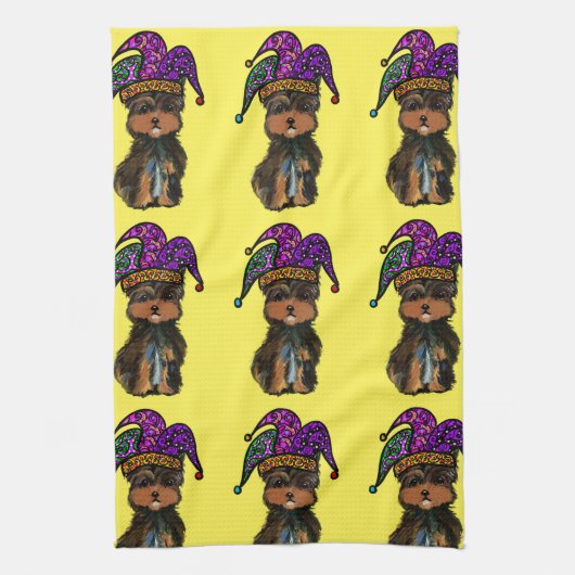 MARDI GRAS THEEDOEK (Verticaal)