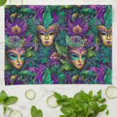 Mardi Gras Theedoek (Gevouwen)