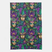 Mardi Gras Theedoek (Verticaal)