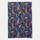 Mardi Gras Theedoek (Verticaal)