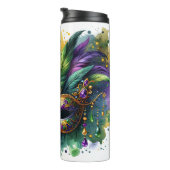 Mardi Gras thermische tumbler Thermosbeker (Geroteerd rechts)
