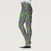 Mardi Gras Tie Dye Leggings (Links)