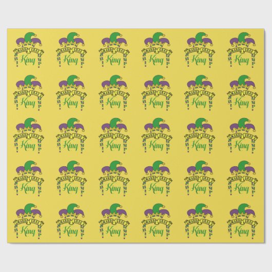 Mardi Gras Time Cadeaupapier (Vlak)
