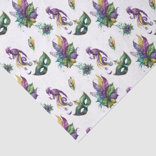 Mardi Gras Tissue Paper Tissuepapier (Detail)